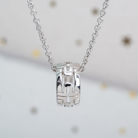 [Super]PARENTESI NECKLACE SILVER