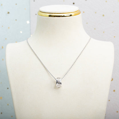 [Super]PARENTESI NECKLACE SILVER