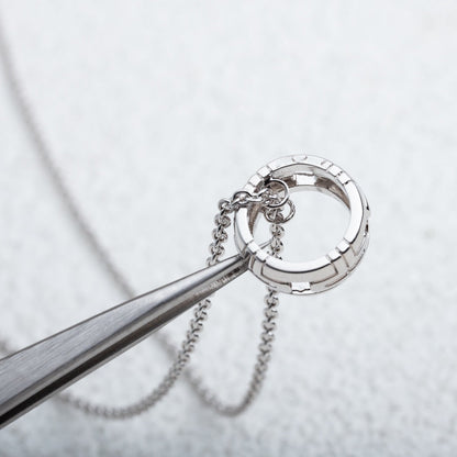 [Super]PARENTESI NECKLACE SILVER