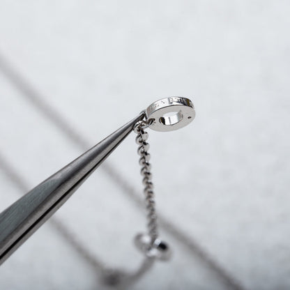 [Super]PARENTESI NECKLACE SILVER