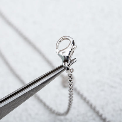 [Super]PARENTESI NECKLACE SILVER