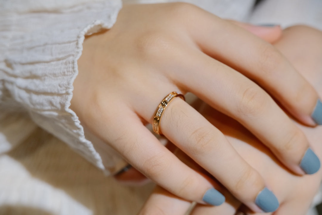 [Super CiCi ]LOVE RING 2,65MM DIAMANT
