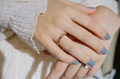 [Super Jewellery]LOVE RING 2.65MM DIAMOND