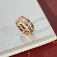 [Super Jewellery]LOVE RING 2.65MM DIAMOND