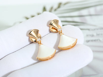 [Super]DREAM MOP PINK GOLD EARRINGS