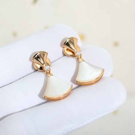 [Super]DREAM MOP PINK GOLD EARRINGS