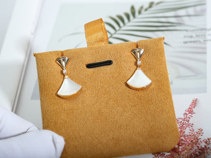 [Super]DREAM MOP PINK GOLD EARRINGS