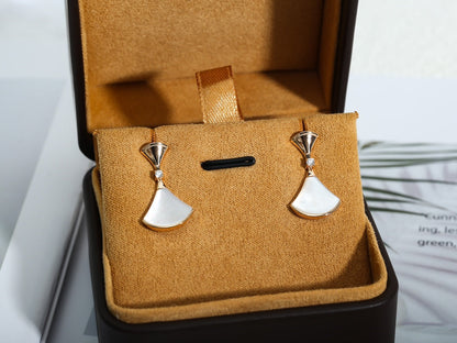 [Super]DREAM MOP PINK GOLD EARRINGS