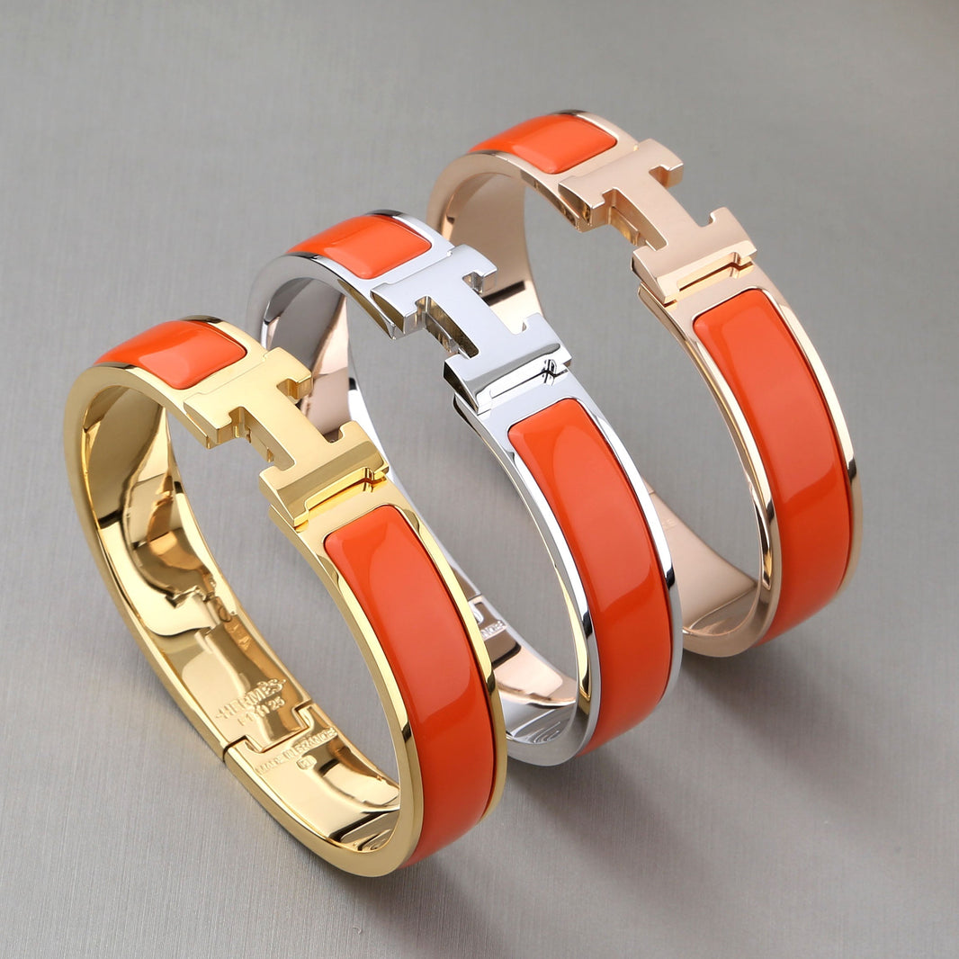 [Super Jewellery]H ORANGE BRACELET