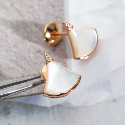 [Super]DIVAS DREAM EARRINGS PINK GOLD