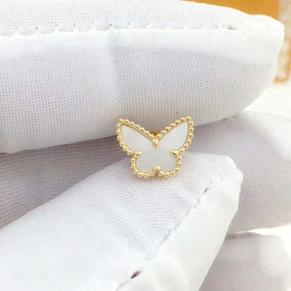 [Super Jewellery]SWEET BUTTERFLY MOP EARSTUDS