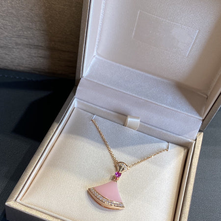 [Super]DREAM NECKLACE PINK OPAL