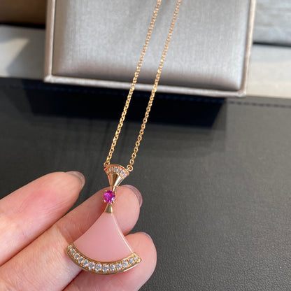 [Super]DREAM NECKLACE PINK OPAL