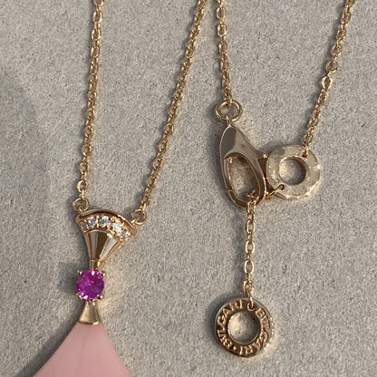 [Super]DREAM NECKLACE PINK OPAL