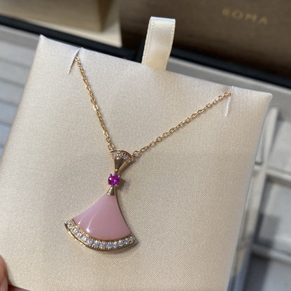 [Super]DREAM NECKLACE PINK OPAL