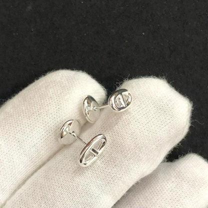 [Super Jewellery]CHAINE SMALL EARRINGS GOLD AND SILVER