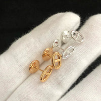 [Super Jewellery]CHAINE SMALL EARRINGS GOLD AND SILVER