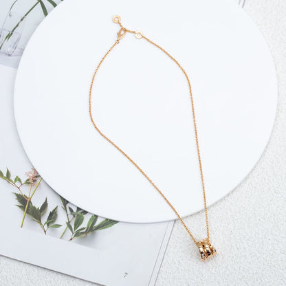 [Super]SERPENTI PINK GOLD NECKLACE DIAMOND