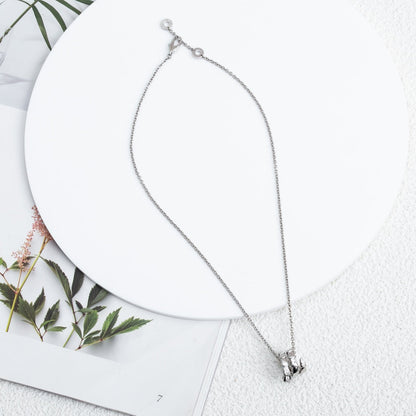 [Super]SERPENTI SILVER NECKLACE DIAMOND
