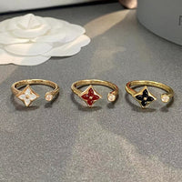 [Super Jewellery]STAR 1 DIAMOND OPEN RING