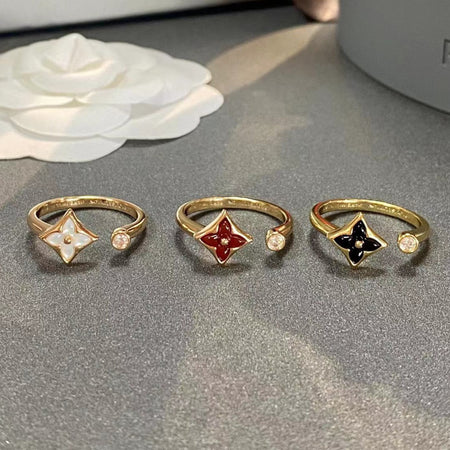 [Super Jewellery]STAR 1 DIAMOND OPEN RING