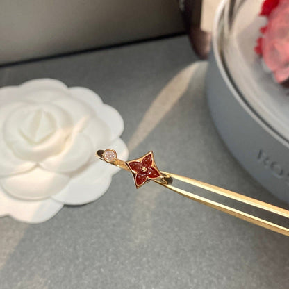 [Super Jewellery]STAR 1 DIAMOND OPEN RING