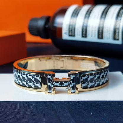 [Super Jewellery]H HORSE BRACELET 12MM