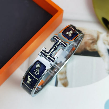 [Super Jewellery]H COUVERTURES DARK BLUE BRACELET