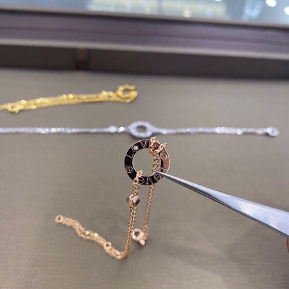 [Super Jewellery]LOVE BRACELET 2 DIAMOND