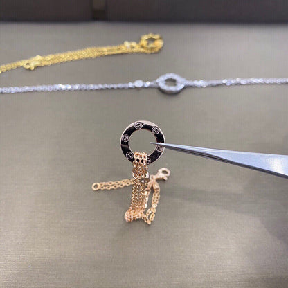 [Super Jewellery]LOVE BRACELET 2 DIAMOND