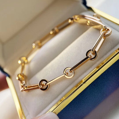 [Super Jewellery]CHAINE BRACELET SMALL MODEL DIAMOND