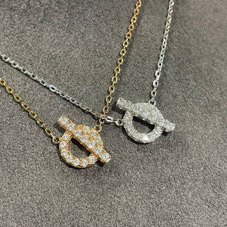 [Super Jewellery]ECHAPEE NECKLACE DIAMOND