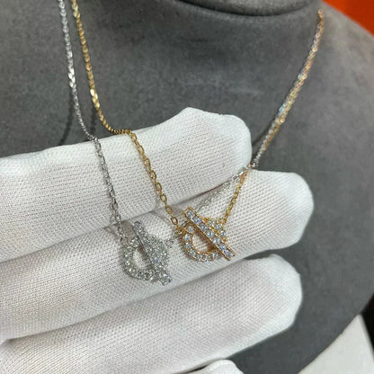 [Super Jewellery]ECHAPEE NECKLACE DIAMOND