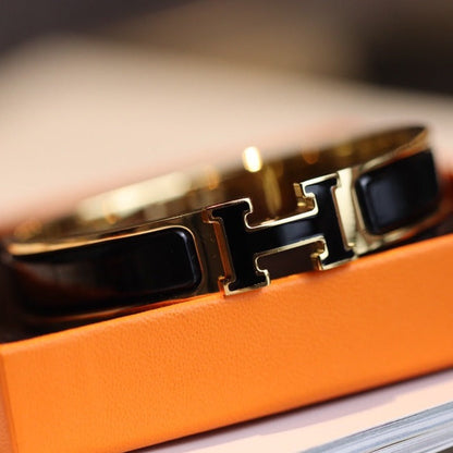 [Super Jewellery]H BRACELET 12MM GOLD