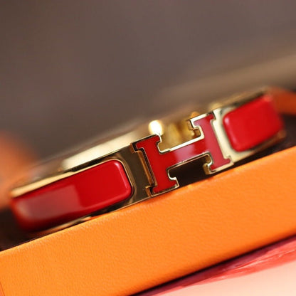 [Super Jewellery]H BRACELET 12MM GOLD