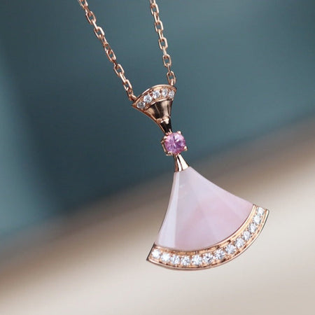 [Super]DREAM NECKLACE PINK MOP DIAMOND
