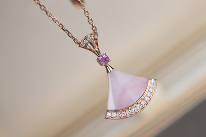 [Super]DREAM NECKLACE PINK MOP DIAMOND