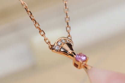 [Super]DREAM NECKLACE PINK MOP DIAMOND