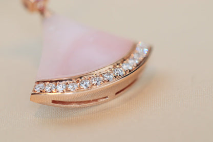 [Super]DREAM NECKLACE PINK MOP DIAMOND