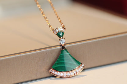 [Super]DREAM NECKLACE MALACHITE DIAMOND