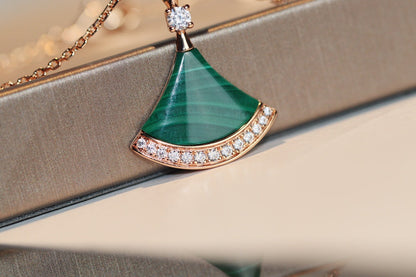 [Super]DREAM NECKLACE MALACHITE DIAMOND