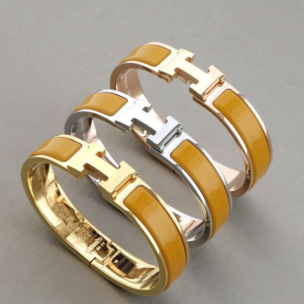 [Super Jewellery]H BRACELET PERU 12MM