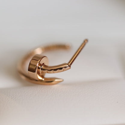[Super Jewellery]JUSTE EARRINGS PINK GOLD