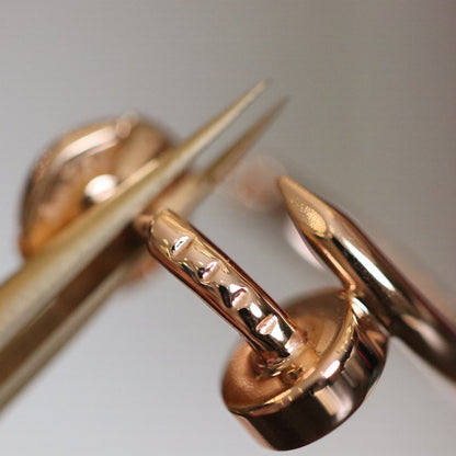 [Super Jewellery]JUSTE EARRINGS PINK GOLD