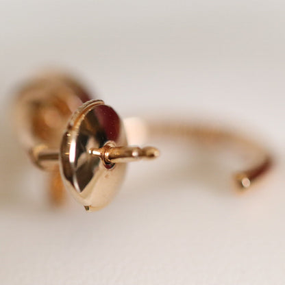 [Super Jewellery]JUSTE EARRINGS PINK GOLD