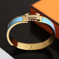 [Super Jewellery]H CLOUD BLUE BRACELET GOLD DIAMOND