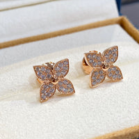 [Super Jewellery]STAR DIAMOND EARRINGS
