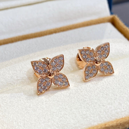 [Super Jewellery]STAR DIAMOND EARRINGS