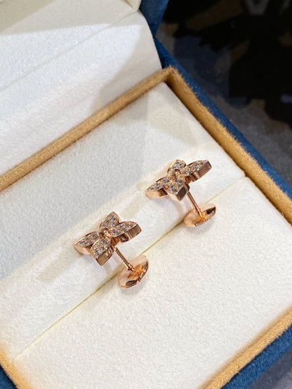 [Super Jewellery]STAR DIAMOND EARRINGS