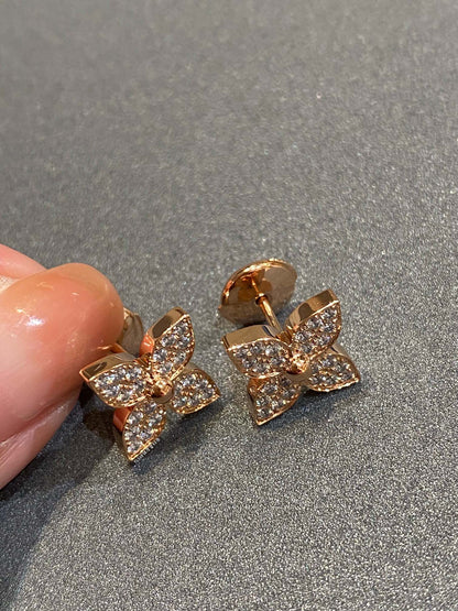 [Super Jewellery]STAR DIAMOND EARRINGS